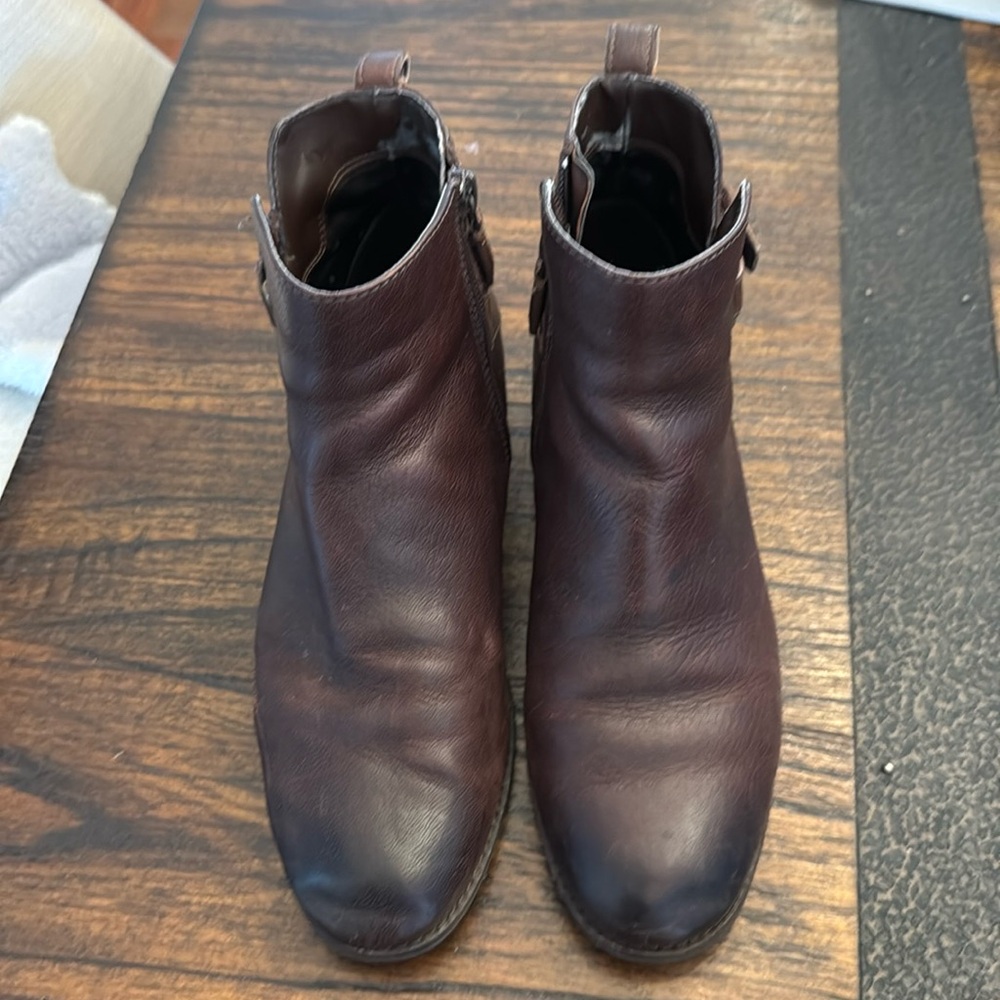Cole Haan brown bootie